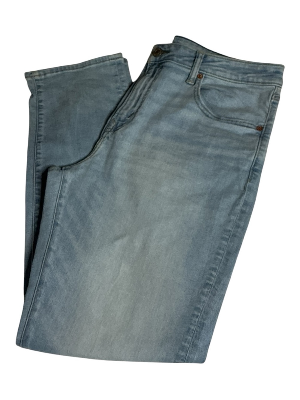 💟American Eagle AirFlex+ Light Wash Straight Leg Jeans Men’s 36x32